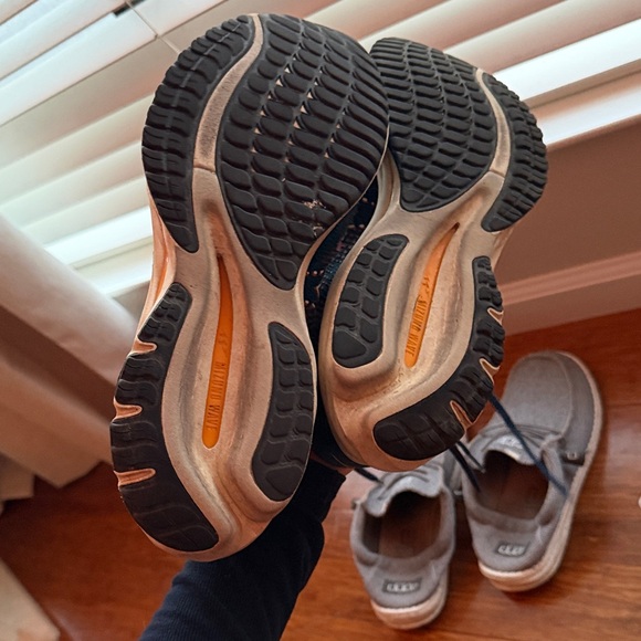 MIZUNO WAVE RIDER MEN J1GC230308 Navy Blue Red SportzTrack - Picture 6 of 7